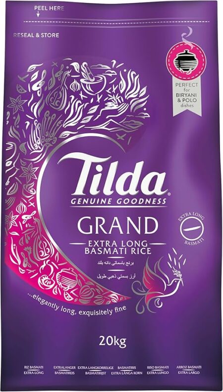 Tilda Grand Basmati Rice 20kg
